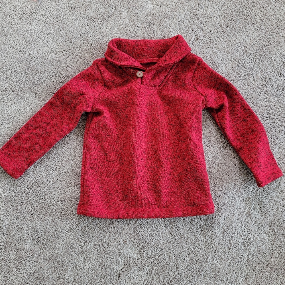 JUMPING BEANS Baby Boy Shawl Collar Pullover Sweater